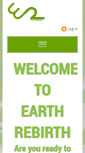 Mobile Screenshot of earthrebirthnow.org